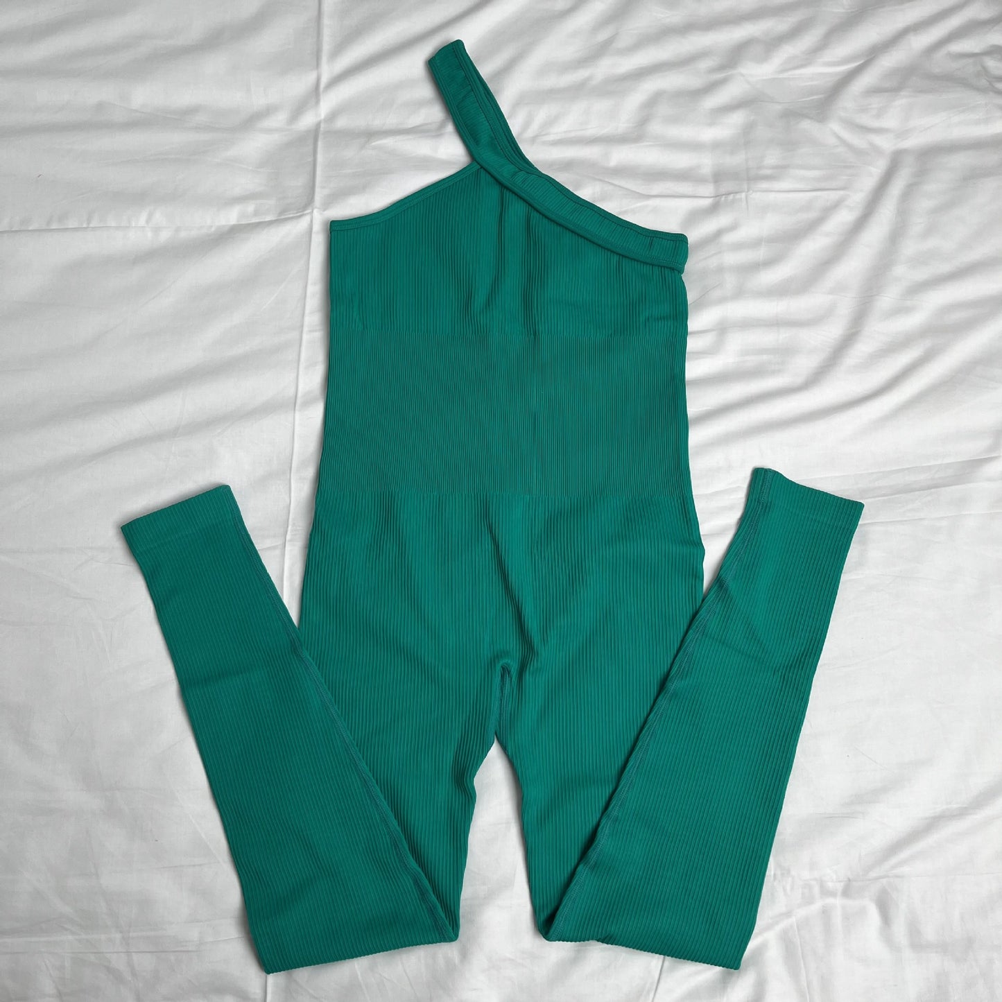 New One Shoulder Sports Jumpsuit For Women