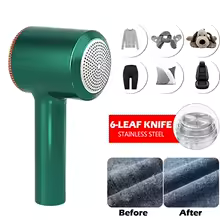 USB Rechargeable Lint Remover – Electric Fuzz & Hair Ball Trimmer for Clothes